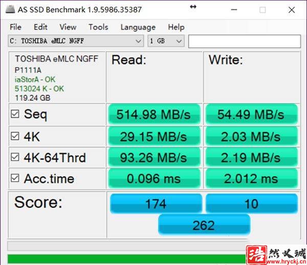 Win10系统固态硬盘测速读取速度正常写入速度慢怎么解决?