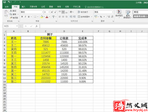 Excel教中怎么把两列的内容合并一列